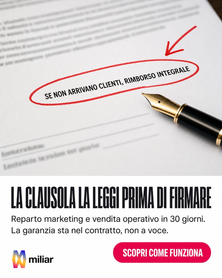 LA CLAUSOLA LA LEGGI PRIMA DI FIRMARE